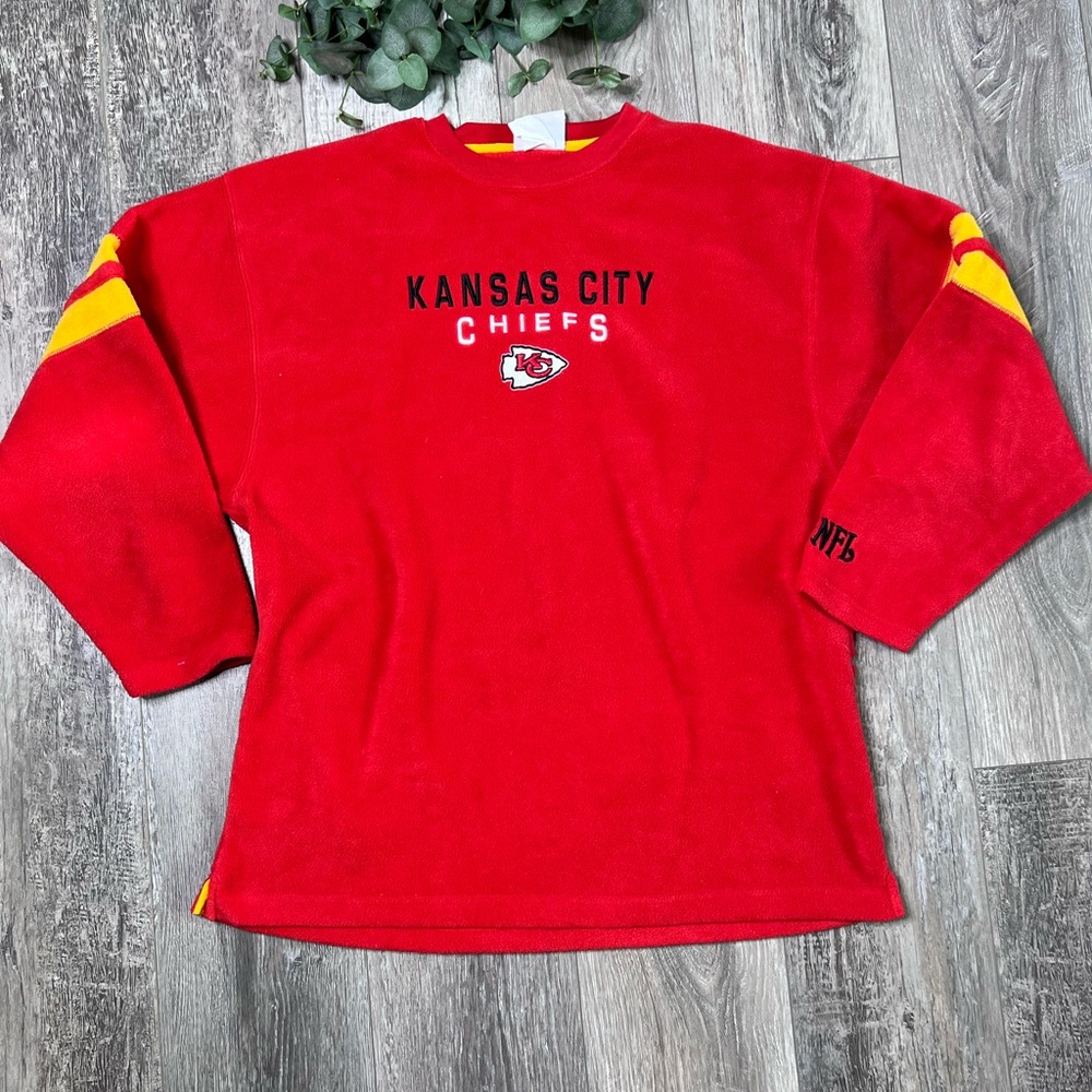 Kansas City Chiefs Red Crewneck Sweater